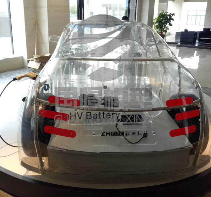 透明车模型